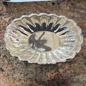 Reed & Barton Silver Scalloped Tray